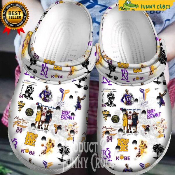 Los Angeles Lakers Kobe Bryant Crocs Shoes.jpeg