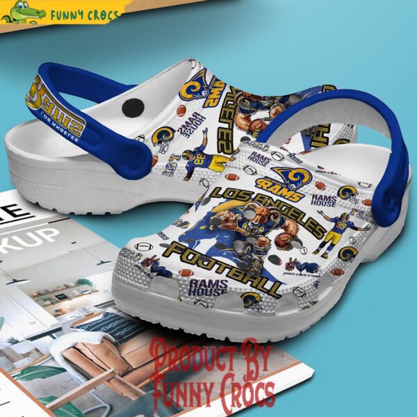 Los Angeles Rams FootBall Crocs Shoes 4.jpg