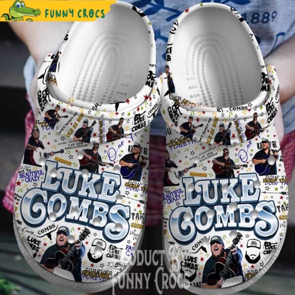 Luke Combs Beautiful Crazy Crocs Clogs 1.jpg