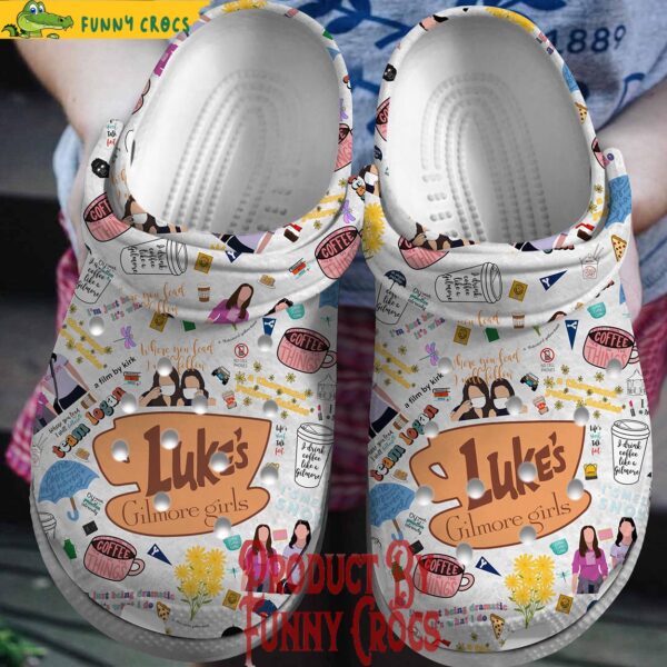 Lukes Gilmore Girl Crocs Shoes.jpg