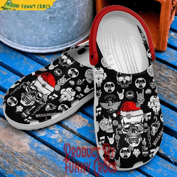 Megadeth The Skull Beneath The Skin Christmas Crocs 2.jpg