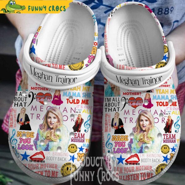 Meghan Trainor Made You Look Music Crocs Shoes 2.jpg