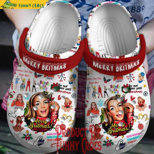 Merry Britmas Britney Spears Christmas Crocs 1.jpg