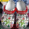 Merry Christmas Bear Green Grateful Dead Crocs Shoes 1.jpg