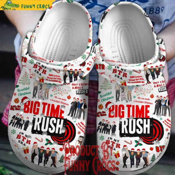 Merry Christmas Big Time Rush Crocs 1.jpg