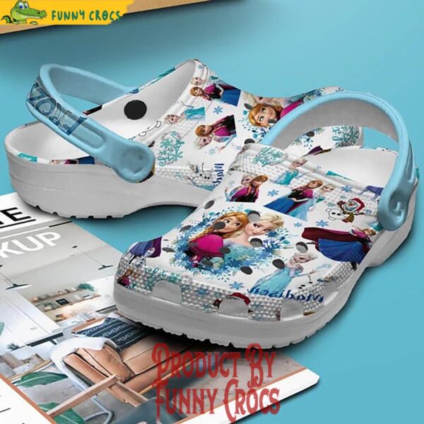 Merry Christmas Disney Anna Elsa Frozen Crocs 3.jpg