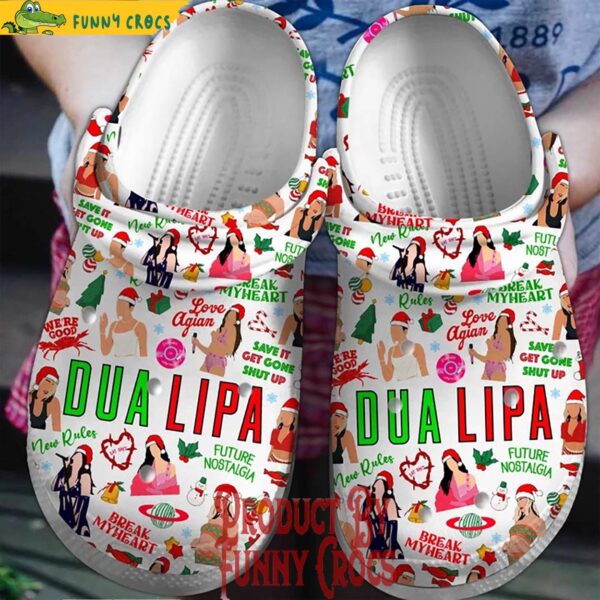 Merry Christmas Dua Lipa Crocs 1.jpg