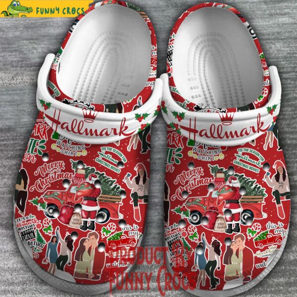 Merry Christmas Hallmark Red Crocs 2.jpg