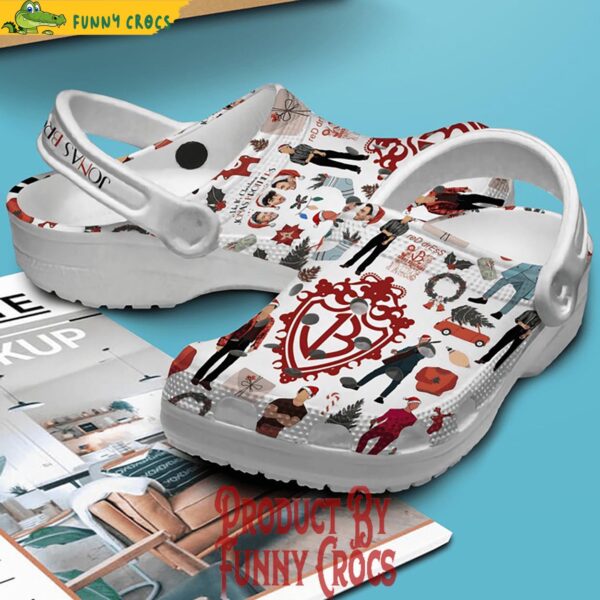 Merry Christmas Jonas Brothers Crocs Shoes 2.jpg