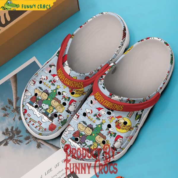 Merry Christmas Peanuts And Snoopy Crocs 3.jpg