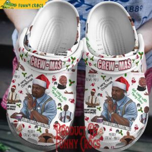 Merry Christmas Terry Crews Crocs 1.jpg