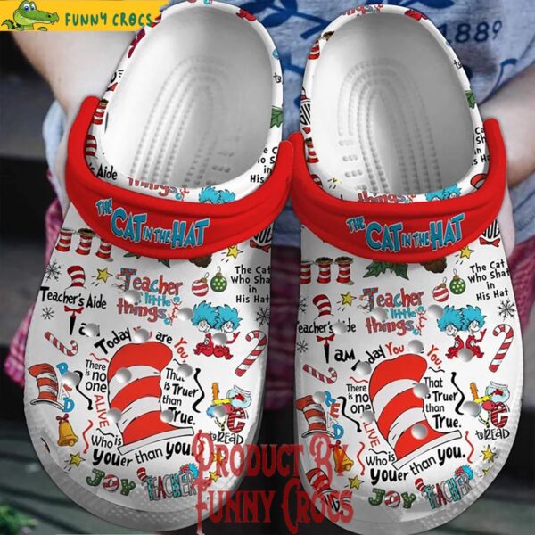 Merry Christmas The Cat In The Hat Dr Seuss Crocs Shoes 1.jpg