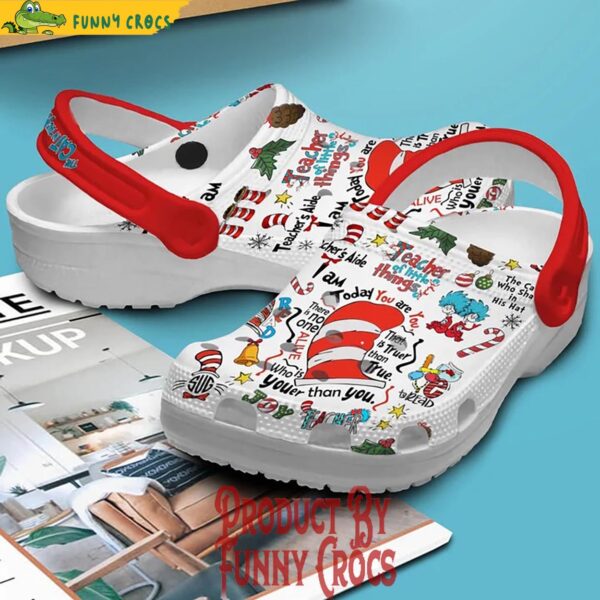 Merry Christmas The Cat In The Hat Dr Seuss Crocs Shoes 2.jpg