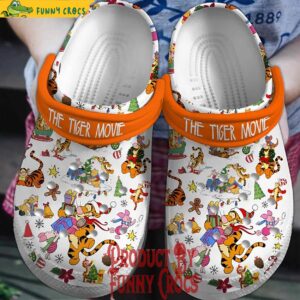 Merry Christmas The Tiger Movie Winnie The Pooh Crocs Shoes 1.jpg