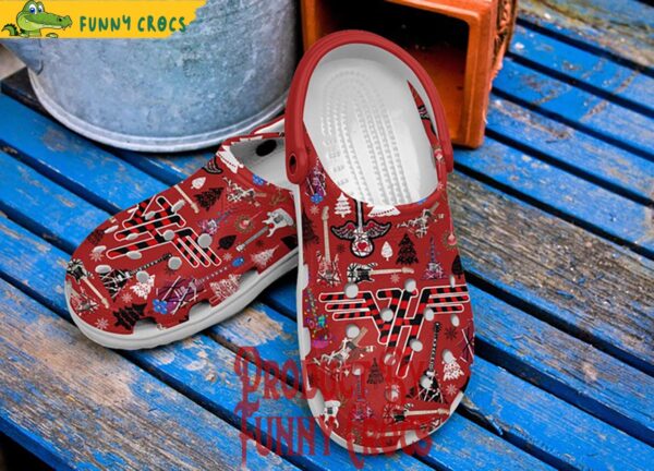 Merry Christmas Van Halen Crocs Shoes 3.jpg