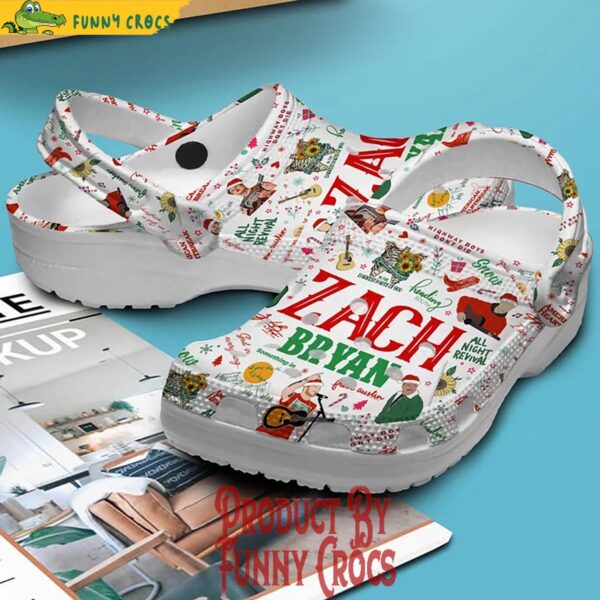 Merry Christmas Zach Bryan Crocs Shoes 3.jpg