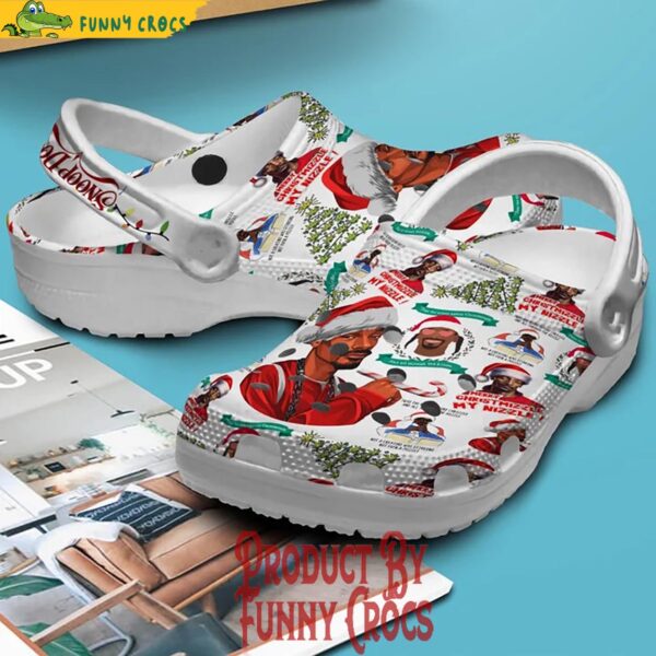 Merry Chrizzle Snoop Dogg Christmas Crocs Shoes 3.jpg