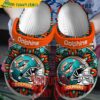 Miami Dolphins Helmet Pattern Jade Stone Crocs Shoes 1.jpg