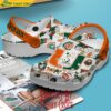 Miami Hurricanes Go Canes Football White Crocs Shoes 2.jpg