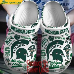 Michigan State Spartans Crocs Slippers 1.jpg