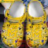 Michigan Wolverines Hockey Crocs Shoes 1.jpg