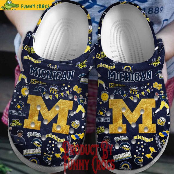 Michigan Wolverines NCAA Crocs Shoes 1.jpg