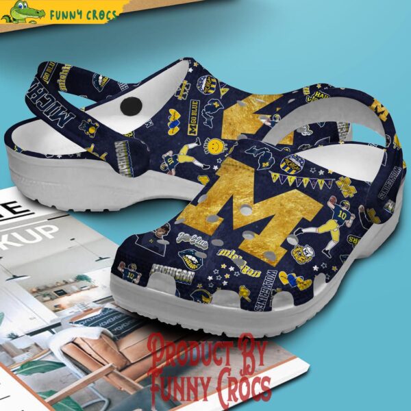 Michigan Wolverines NCAA Crocs Shoes 3.jpg