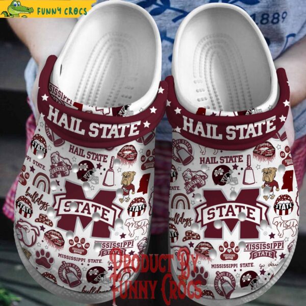 Mississippi State Bulldogs Hail State Crocs Slippers 1.jpg