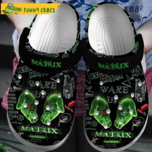 Movie Matrix Crocs Clogs 1.jpg