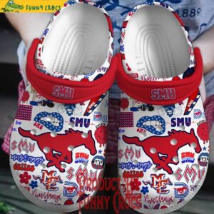 Mustang SMU Crocs Shoes 1.jpg