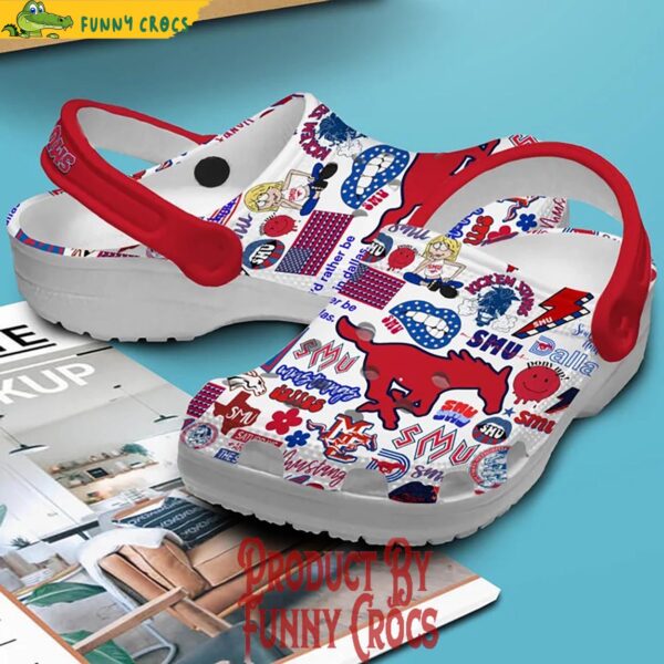 Mustang SMU Crocs Shoes 2.jpg