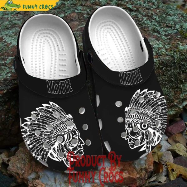 Native Chief Black Crocs Shoes 1 2.jpg