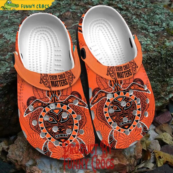 Native Turtle Orange Crocs Gifts For Men 2 1.jpg