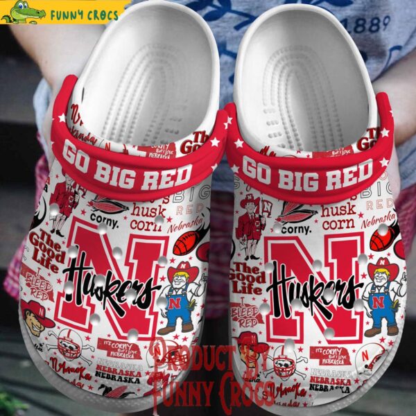 Nebraska Cornhuskers Crocs 1.jpg