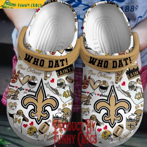 New Orleans Saints Who Dat Crocs Slippers 1.jpg