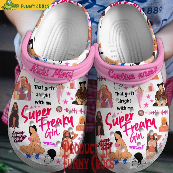 Nicki Minaj Super Freaky Girl Crocs Shoes 1.jpg