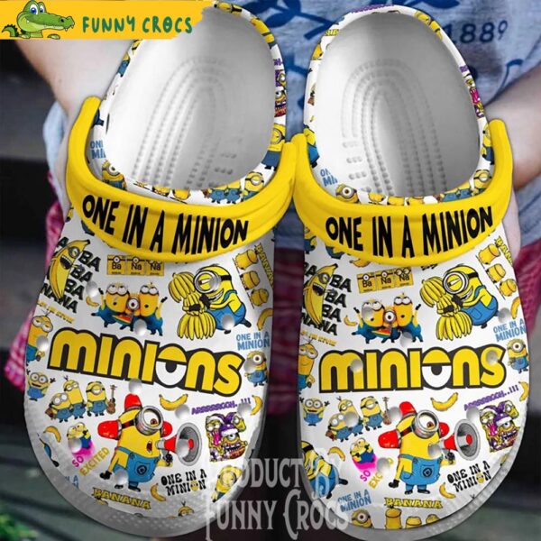 One In A Minion Banana Crocs Shoes 1.jpg