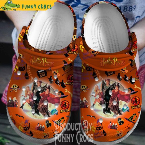 Orange Hocus Pocus Moon Halloween Crocs Shoes 2.jpg