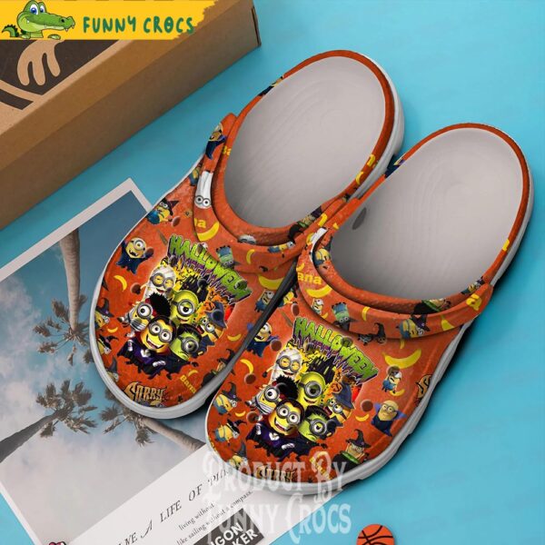 Orange Minion Halloween Crocs Clogs Shoes 1.jpg