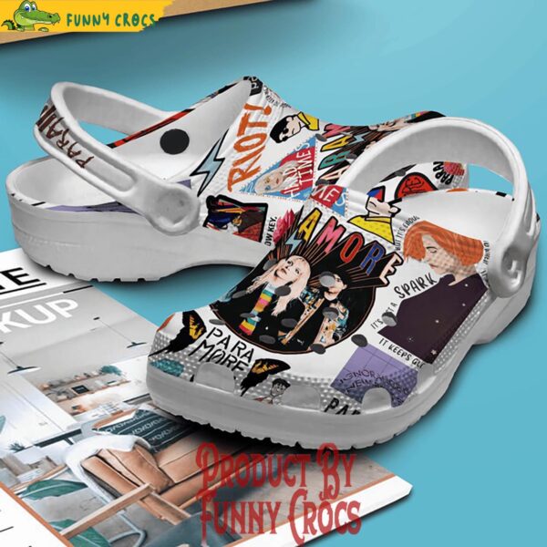 Paramore Hard Times Crocs Shoes 2.jpg