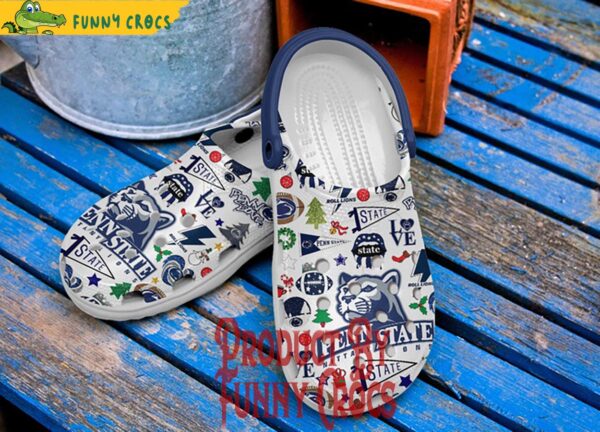 Penn State Nittany Lions Merry Christmas Crocs 3.jpg