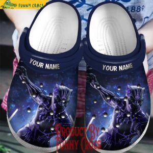 Personalized Black Panther Crocs Gifts For Fans Marvel.jpg