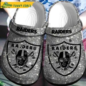 Personalized Crocs Oakland Raiders Shoes Mens.jpg