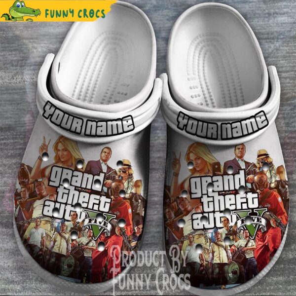 Personalized Grand Theft Auto V Crocs Shoes 2.jpg