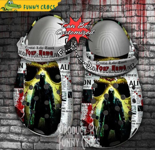 Personalized Jason Mask Halloween Crocs Shoes 1.jpg