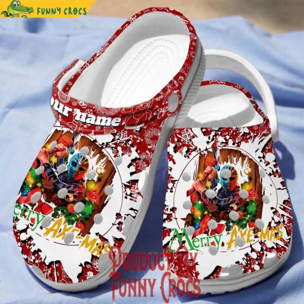 Personalized Jason Merry Axe Mas Crocs Shoes 2.jpg