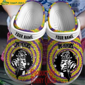 Personalized Jimi Hendrix Crocs Shoes 1.jpg