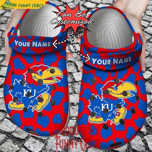 Personalized Kansas Jayhawks Crocs Gifts For Fans 1.jpg