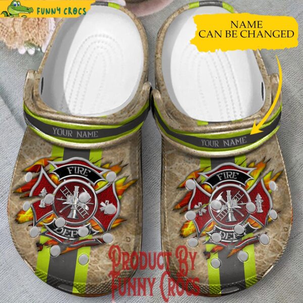 Personalized Logo Firefighter Crocs Shoes 1.jpg