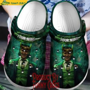 Personalized Loki Smile Green Crocs Clog.jpg